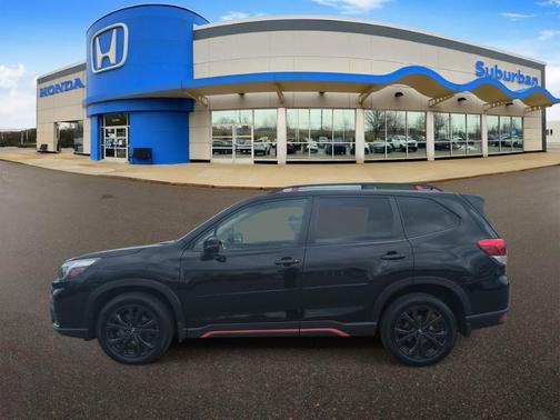 Crystal Black Silica 2021 Subaru Forester Sport