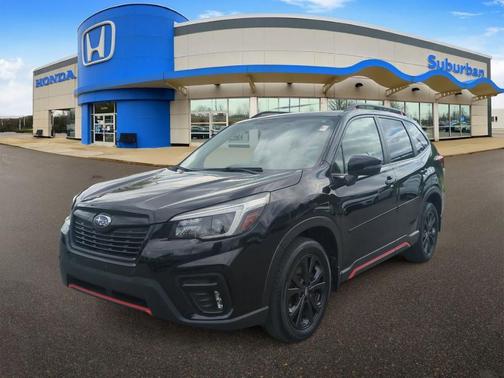 Crystal Black Silica 2021 Subaru Forester Sport