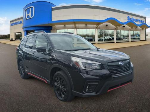 Crystal Black Silica 2021 Subaru Forester Sport