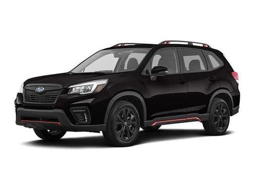 Crystal Black Silica 2021 Subaru Forester Sport