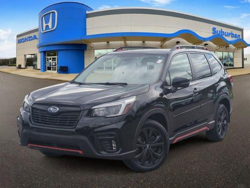Crystal Black Silica 2021 Subaru Forester Sport