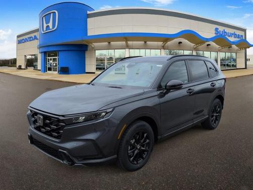 Meteorite Gray Metallic 2026 Honda CR-V Hybrid Sport-L
