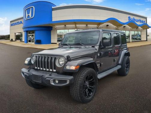 Granite Crystal Clearcoat Metallic 2019 Jeep Wrangler Unlimited Sahara