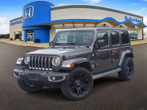 Granite Crystal Clearcoat Metallic 2019 Jeep Wrangler Unlimited Sahara