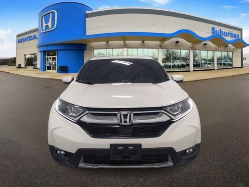 White Diamond Pearl 2018 Honda CR-V EX-L