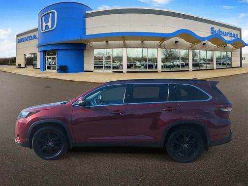 Salsa Red Pearl 2019 Toyota Highlander SE