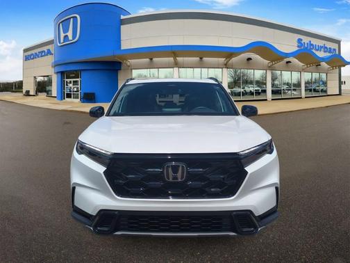 Platinum White Pearl 2025 Honda CR-V Hybrid Sport
