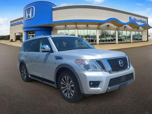 Brilliant Silver Metallic 2020 Nissan Armada SL