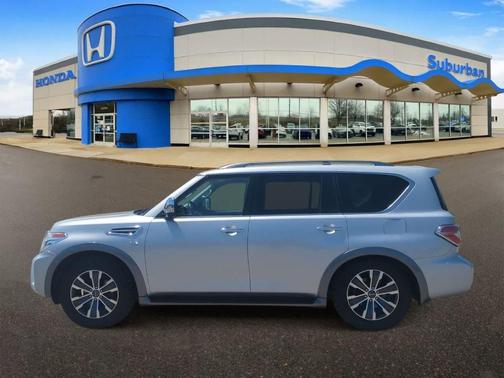 Brilliant Silver Metallic 2020 Nissan Armada SL