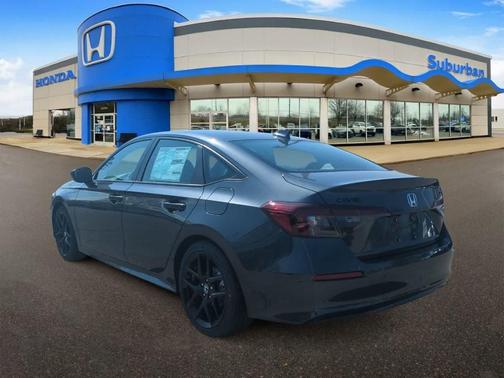 Meteorite Gray Metallic 2026 Honda Civic Sport