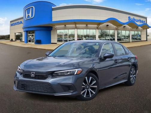 Meteorite Gray Metallic 2024 Honda Civic EX
