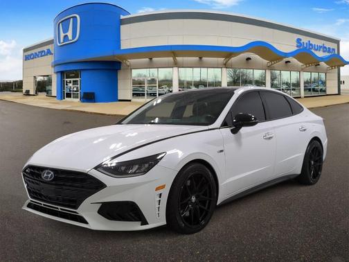 Quartz White 2021 Hyundai SONATA N Line