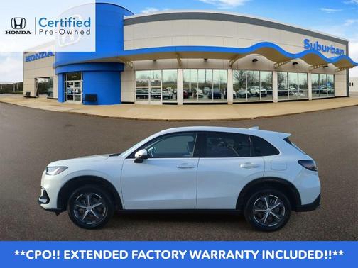 Platinum White Pearl 2024 Honda HR-V EX-L