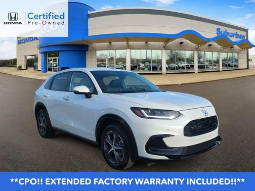 Platinum White Pearl 2024 Honda HR-V EX-L