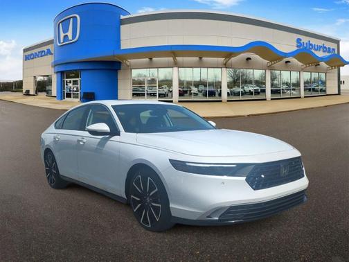 Platinum White Pearl 2023 Honda Accord Hybrid Touring