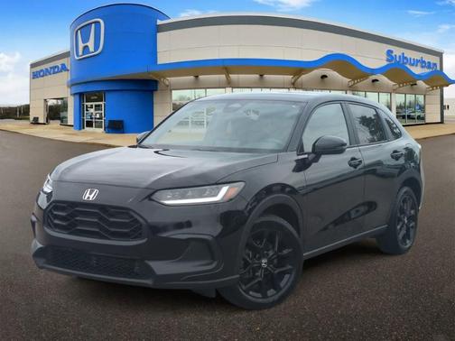 Crystal Black Pearl 2024 Honda HR-V Sport