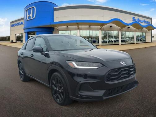 Crystal Black Pearl 2024 Honda HR-V Sport