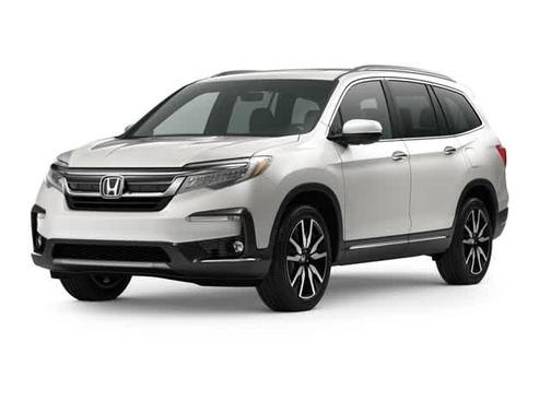 Platinum White Pearl 2021 Honda Pilot Touring 8-Passenger
