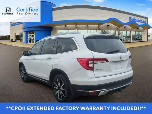Platinum White Pearl 2021 Honda Pilot Touring 8-Passenger