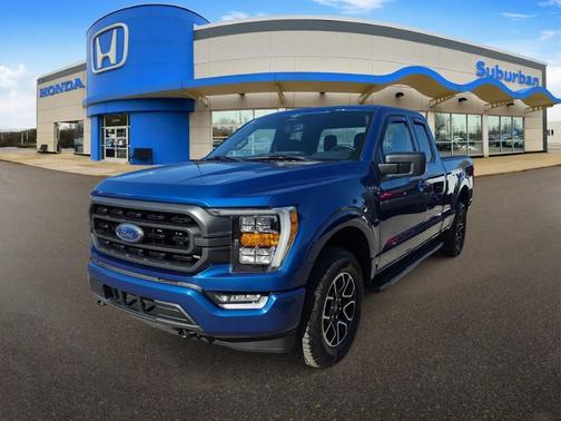 Atlas Blue Metallic 2023 Ford F-150 XLT