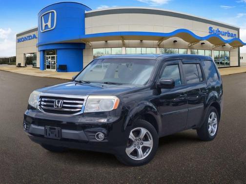 Blue 2015 Honda Pilot EX
