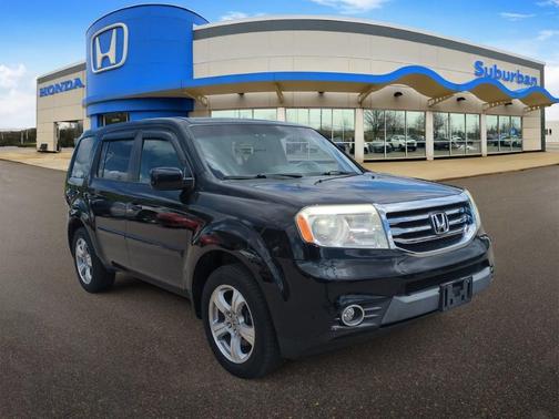 Blue 2015 Honda Pilot EX