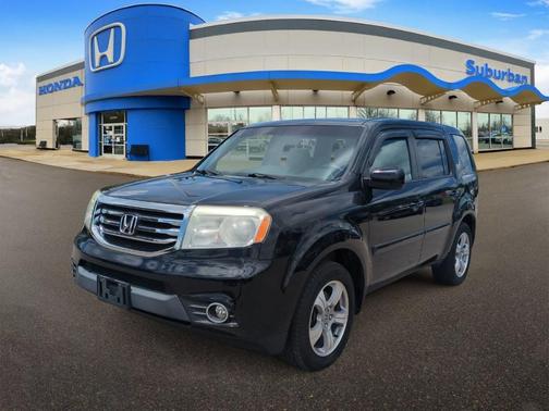 Blue 2015 Honda Pilot EX