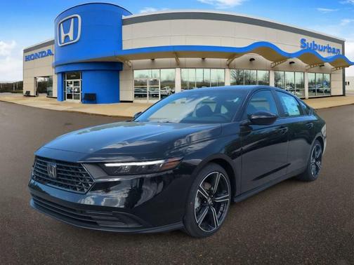 Crystal Black Pearl 2026 Honda Accord Hybrid Sport