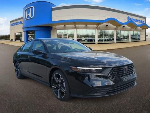 Crystal Black Pearl 2026 Honda Accord Hybrid Sport