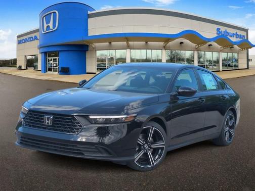 Crystal Black Pearl 2026 Honda Accord Hybrid Sport