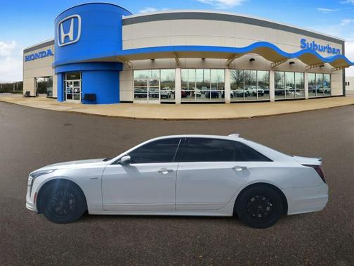 Crystal White Tri-Coat 2020 Cadillac CT6-V 4.2L Blackwing Twin Turbo