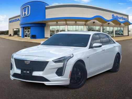 Crystal White Tri-Coat 2020 Cadillac CT6-V 4.2L Blackwing Twin Turbo