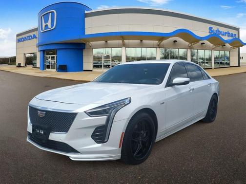 Crystal White Tri-Coat 2020 Cadillac CT6-V 4.2L Blackwing Twin Turbo