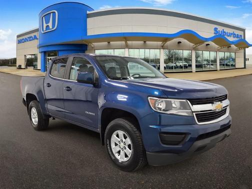 Pacific Blue Metallic 2019 Chevrolet Colorado WT