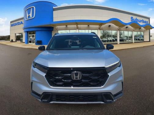 Solar Silver Metallic 2026 Honda CR-V Hybrid Sport