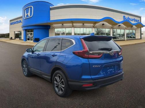 Aegean Blue Metallic 2020 Honda CR-V EX-L