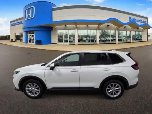 Platinum White Pearl 2023 Honda CR-V EX