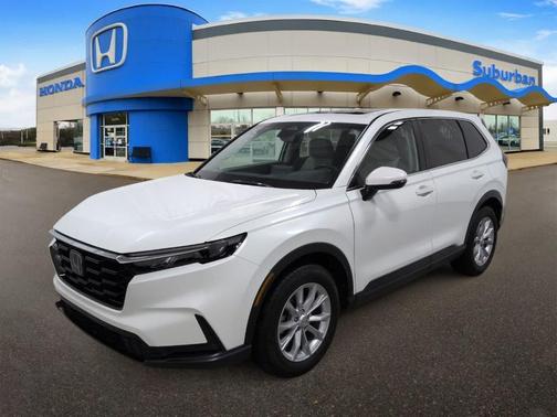 Platinum White Pearl 2023 Honda CR-V EX