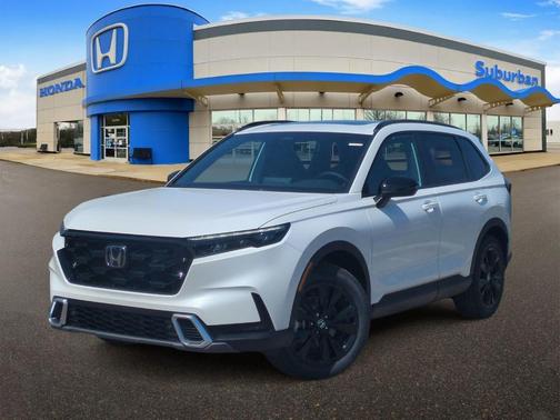 White 2026 Honda CR-V Hybrid Sport Touring
