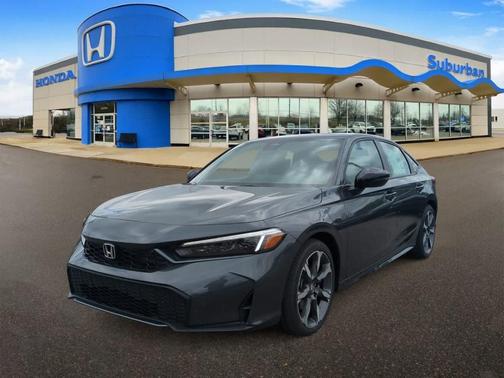 Meteorite Gray Metallic 2026 Honda Civic Hybrid Sport Touring