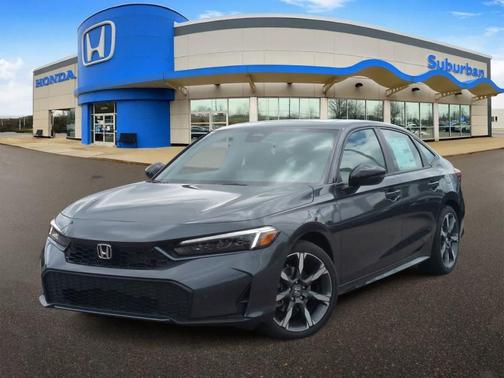 Meteorite Gray Metallic 2026 Honda Civic Hybrid Sport Touring