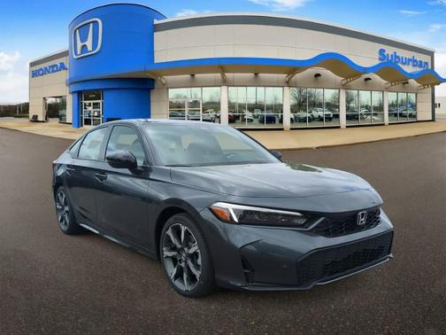 Meteorite Gray Metallic 2026 Honda Civic Hybrid Sport Touring