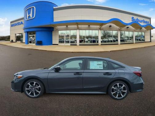 Meteorite Gray Metallic 2026 Honda Civic Hybrid Sport Touring