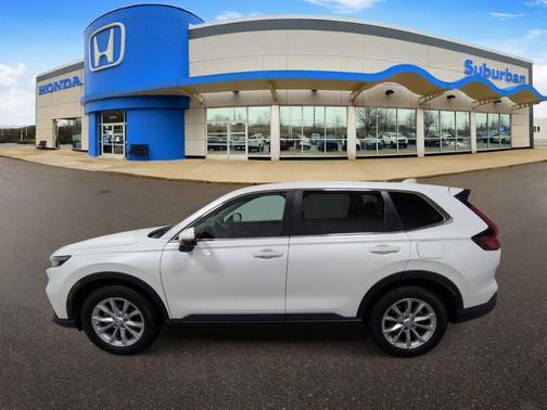 Platinum White Pearl 2023 Honda CR-V EX