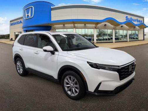 Platinum White Pearl 2023 Honda CR-V EX