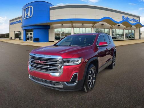 Volcanic Red 2023 GMC Acadia SLE
