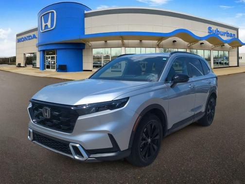 Lunar Silver Metallic 2023 Honda CR-V Hybrid Sport Touring