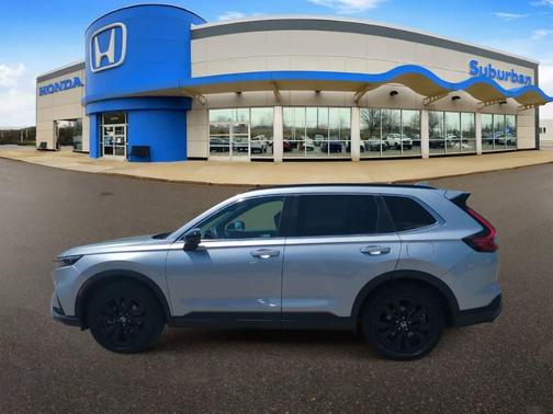 Lunar Silver Metallic 2023 Honda CR-V Hybrid Sport Touring