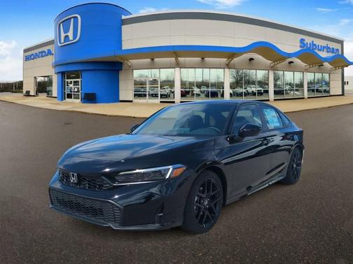 Crystal Black Pearl 2026 Honda Civic Sport