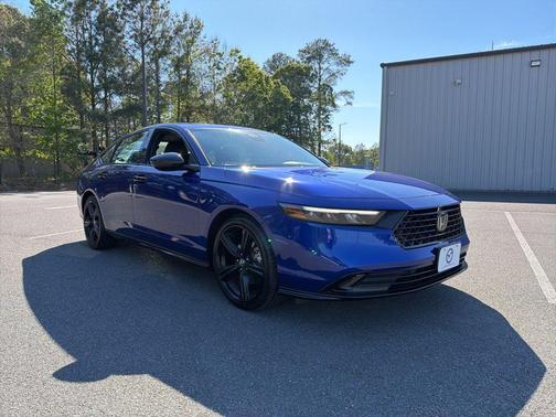 Blue 2023 Honda Accord Hybrid Sport-L